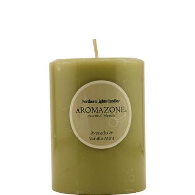 None Essential Avocado and Vanilla Mint Candle