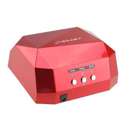 Image Led CCFL Nail Dryer Diamond Shaped Curing UV Machine For UV Gel Nail Art Lamp