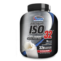 ANSI Advanced Nutrient Science - Iso 32 Whey Protein Isolate Powder Ice Cream Vanilla - 5 lbs.