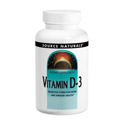 Source Naturals Inc. Vitamin D-3 2000 IU Fast Melt Source Naturals, Inc. 60 Sublingual Tablet