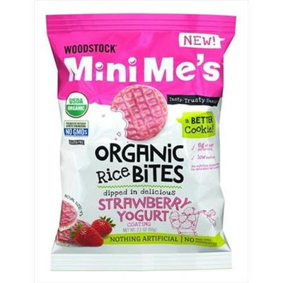 Woodstock Farms Woodstock Mini Me's Organic Rice Bites Strawberry Yogurt 2.1 oz