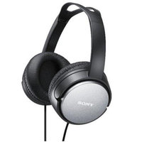 Sony - 40mm Driver Unit Hi-Fi / Music & Movie Headphones (Black) - Black