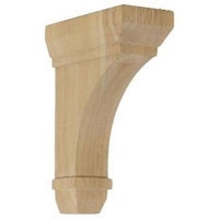 Ekena Millwork 2.25-in x 7-in Maple Stockport Wood Corbel