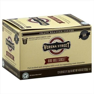 Verena Street 12 Pack - Coffee Nine Mile Sunset Single Cup Capsule Case Of 6