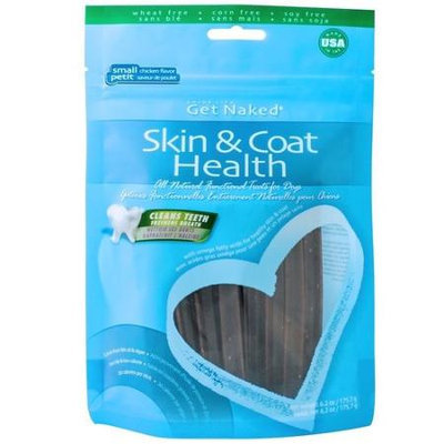 Natural Polymer International Corp Get Naked Skin & Coat Health Dental Chew Sticks Small 6.2oz