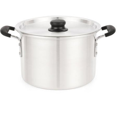 Imusa Aluminum Soft Touch Handle Stock Pot (8 Quart)