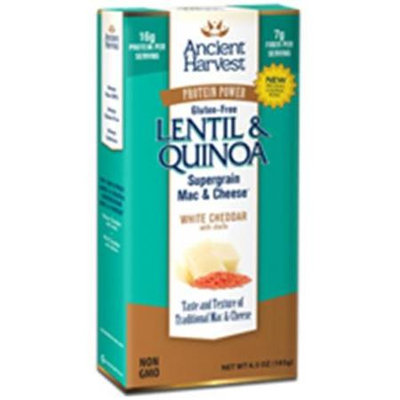 Ancient Harvest LENTL & WHT CHED SHELLS, GF, (Pack of 6)