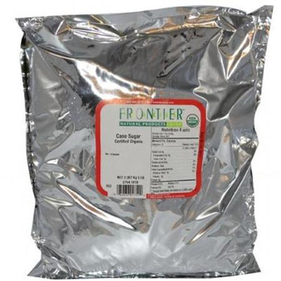 Frontier Natural Foods Frontier Natural Products Organic Cane Sugar 5 lbs