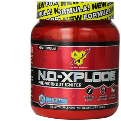 BSN N.O-XPLODE Blue Raz 30 Servings