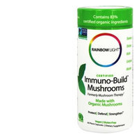 Certified Immuno Build Mushrooms Rainbow Light 60 Caps