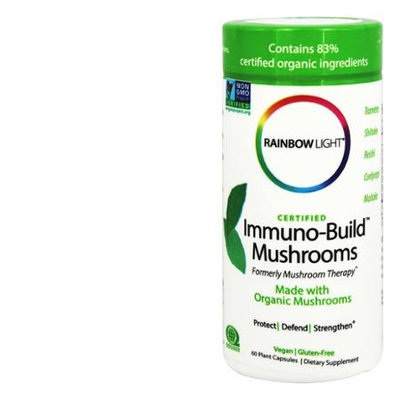 Certified Immuno Build Mushrooms Rainbow Light 60 Caps