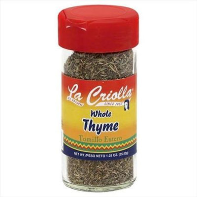 La Criolla 1.25 oz. Thyme Whle Tomillo Case Of 12