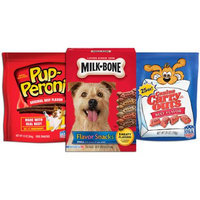 Milk Bone Milk-Bone, Pup-Peroni & Canine Carry Outs Meaty Flavor Variety Pack Dog Treats - 4.3 lb
