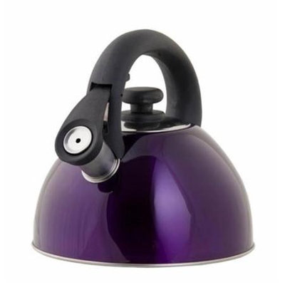 Hds Trading Corp Hds Trading TK44084 2.5 Liter Tea Kettle Stainless Steel Metallic Assorted