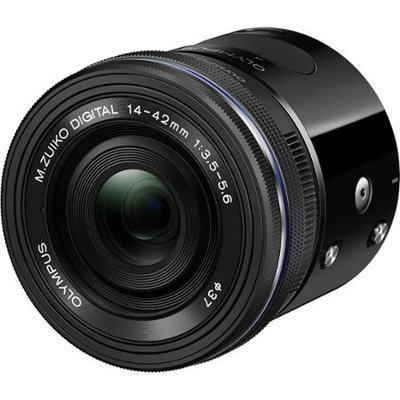 Olympus Air A01 Black Body With 14-42 Olympus Air A01 Black Body with Black 14-42mm EZ Lens