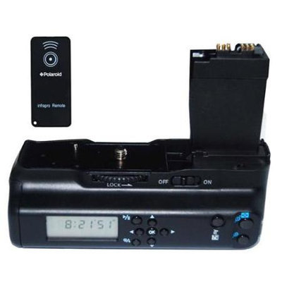 Polaroid LCD Battery Grip For Canon Eos T2i DSLR Camera