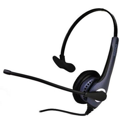 Jabra GN2000 Mono NC IP Quick Disconnect Noise Canceling Wired Single Headset