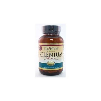 Hi Potency Selenium 200 mcg, 90 Capsules, LifeTime