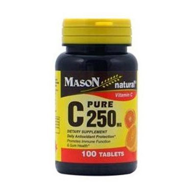 Mason Natural, Vitamin C 250 mg, 100 Tablets