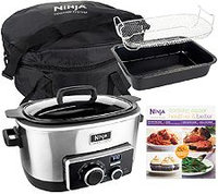Ninja 4-in-1 6 qt. Multi-cooker w/Recipe Book & Travel Bag