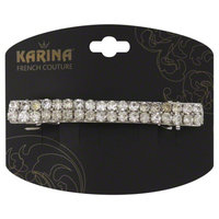 Karina French Couture Rhinestone Barrettes (Set of 2)