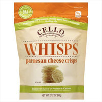 Cello 2.12 oz. Whisps Pure Parmesan Cheese Crisps - Case Of 12