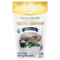 Eda-Zen Toasta ma-me Toasted Edamame Lightly Salted 3.5 oz - Vegan