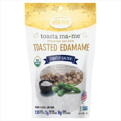 Eda-Zen Toasta ma-me Toasted Edamame Lightly Salted 3.5 oz - Vegan