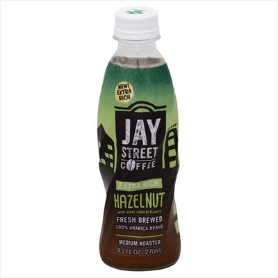 Jay Street Coffee Extra Rich Medium Roasted Hazelnut 9.1 fl oz