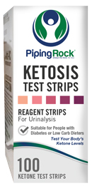 Piping Rock Ketosis Test Strips 100