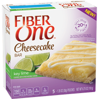 Fiber One Key Lime Cheesecake Bar