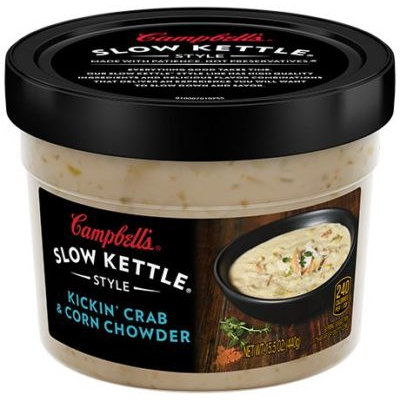 Campbell's® Slow Kettle® Style Kickin' Crab & Sweet Corn Chowder Soup
