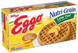 Image result for eggo waffles low fat