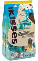 Hershey's Kisses Pineapple Coconut White Chocolate Candy