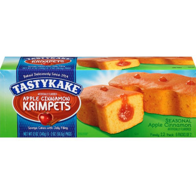 Tastykake® Krimpets® Apple Cinnamon with Jelly Filling Sponge Cakes