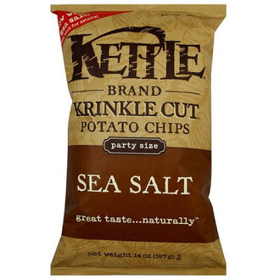 Kettle Brand® Krinkle Cut Sea Salt Potato Chips