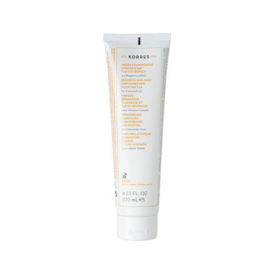 KORRES Sunflower & Mountain Tea Repairing Hair Mask