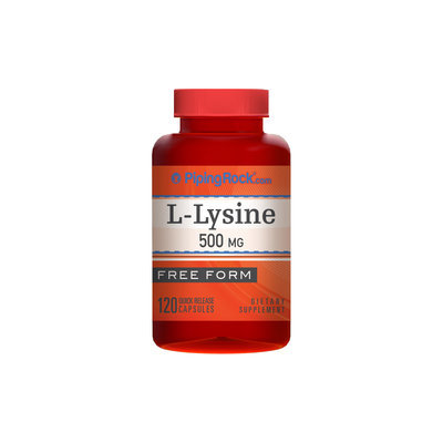 Piping Rock L-Lysine 500mg 120 Capsules