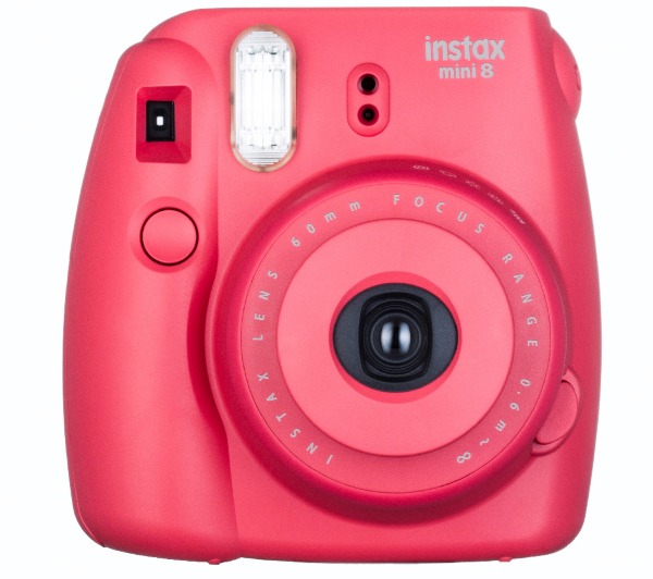 Fujifilm Instax Mini 8 Instant Camera - Raspberry
