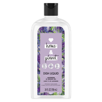Love Home & Planet Lavender & Argan Oil Liquid Dish Soap