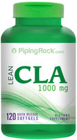 Piping Rock CLA 1000mg Conjugated Linoleic Acid 120 Softgels