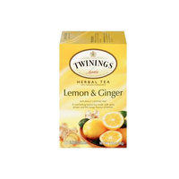 TWININGS® OF London Lemon & Ginger Tea Bags