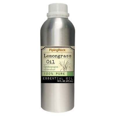 Piping Rock Lemongrass 100% Pure Essential Oil 16 oz
