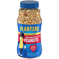 Planters Lightly Salted Dry Roasted Peanuts Jar