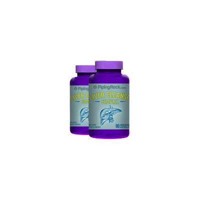 Piping Rock Liver Cleanse Complex 2 Bottles x 90 Capsules
