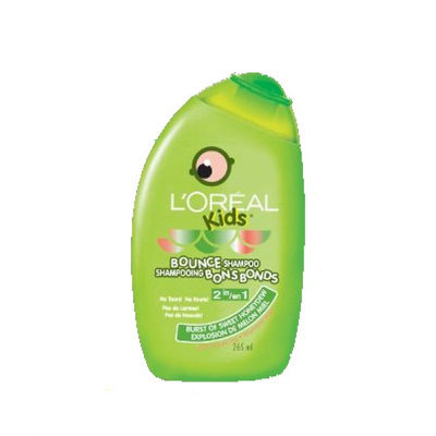 L'Oréal Paris Kids Gentle Volumizing 2-in-1 Bounce Shampoo for Fine, Thin Hair, Burst of Sweet Honeydew