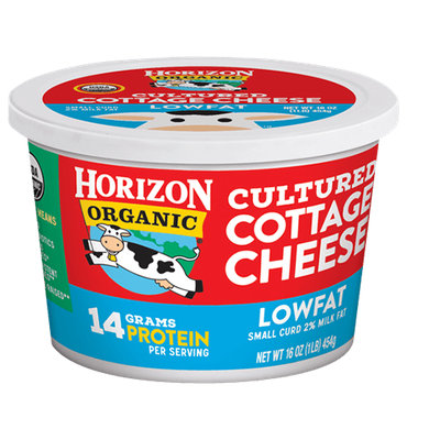 Horizon Cultured Cottage Cheese – Lowfat