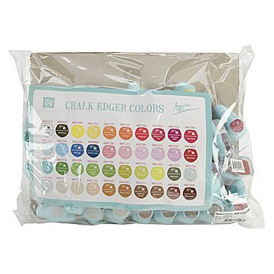 Prima Marketing 890971 Chalk Fluid Edger Pad Assortment 40pcs