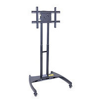 H Wilson Mobile Adjustable Cart Stand For 32- 60 Plasma LED LCD Flat Panel TV