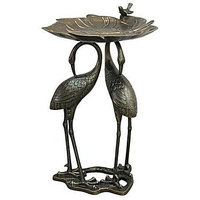 Innova Hearth & Home Innova Hearth and Home Heron / Lily Birdbath